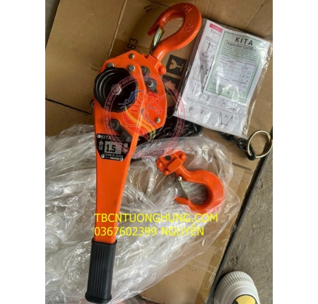 Palang xích lắc tay Kita 1.5  tấn 