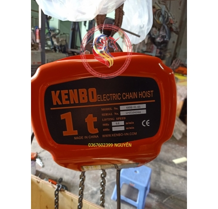 Pa lăng xích điện cố định KKBB Kenbo 0,5 tấn 1 tấn 2 tấn 3 tấn 5 tấn 380v