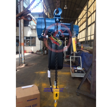 Pa lăng xích điện Kukdong 2 tấn KD-1 Korea Hàn Quốc