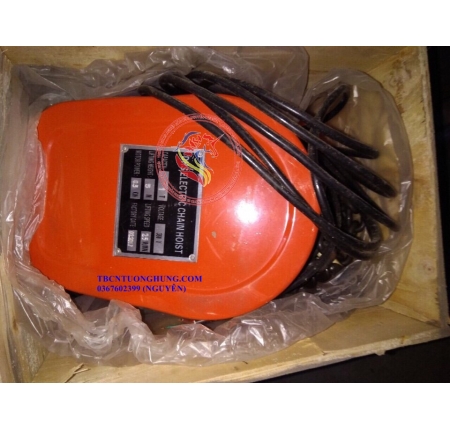 PALANG XÍCH ĐIỆN DHS 1 TẤN TRUNG QUỐC 