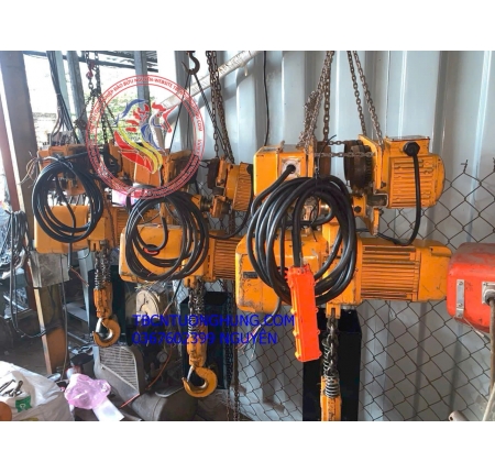 Palang xích điện di chuyển kito 2.8 tấn nhật bãi cũ