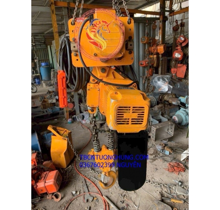 Palang xích điện di chuyển kito 2.8 tấn nhật bãi cũ