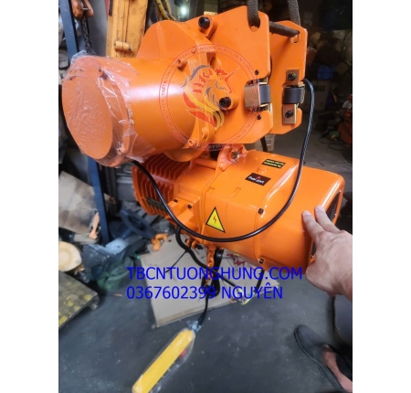 Palang xích điện di chuyển kondo 1 tấn 380v