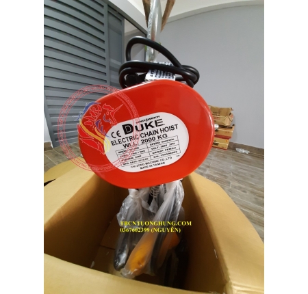 PALANG XÍCH ĐIỆN DUKE 2000KG DU 906 TAIWAN