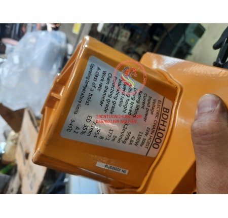 Palang xích điện 1 tấn BDH1000 220v