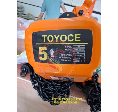 Palang xích điện toyoce 5 tấn