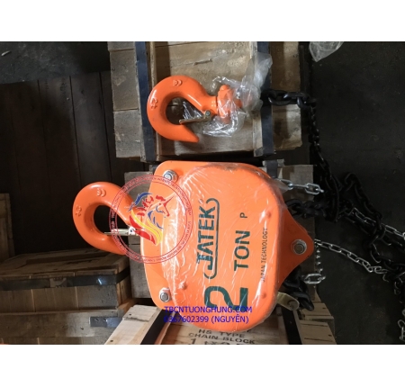 Palang xích kéo tay jatek 2 tấn japan type