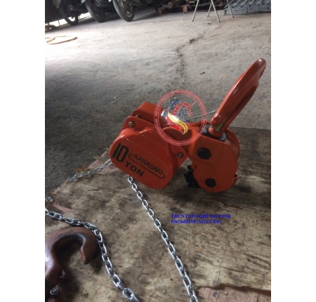 PALANG XÍCH KÉO TAY KAWASAKI 10 TẤN VC-10