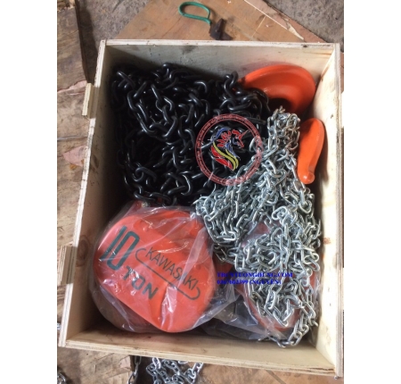 PALANG XÍCH KÉO TAY KAWASAKI 10 TẤN VC-10