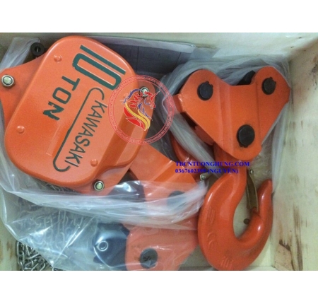 PALANG XÍCH KÉO TAY KAWASAKI 10 TẤN VC-10