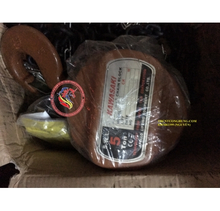 PALANG XÍCH KÉO TAY KAWASAKI 5 TẤN  CK5