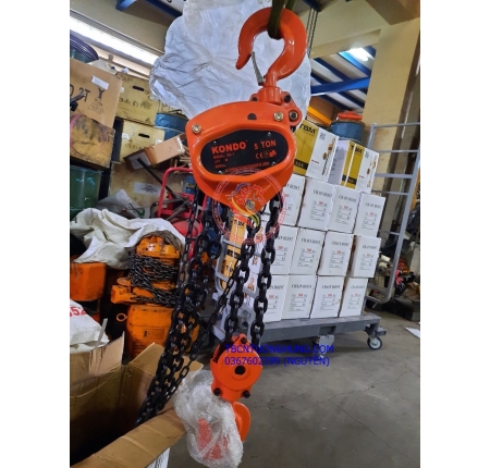 PALANG XÍCH KÉO TAY KONDO 5 TẤN 