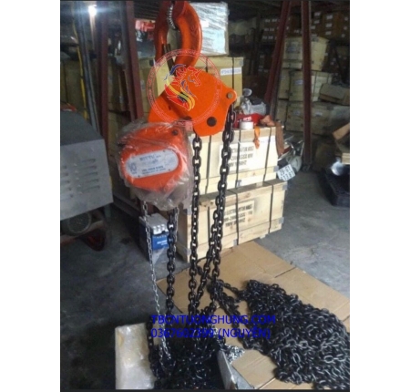 Palang xích kéo tay nitto 10 tấn 5 mét 90vp5 china