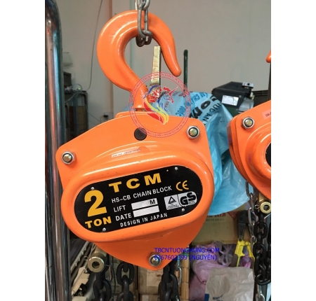 PA LĂNG XÍCH KÉO TAY TCM JAPAN TYPE
