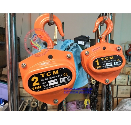 PA LĂNG XÍCH KÉO TAY TCM JAPAN TYPE