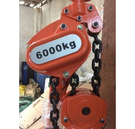 Palang xích lắc tay kawasaki 6 tấn 6000kg va-6