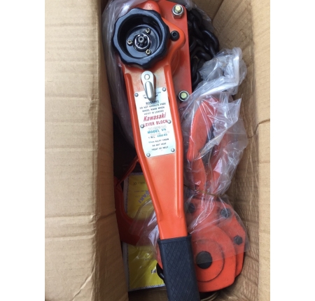 Palang xích lắc tay kawasaki 6 tấn 6000kg va-6