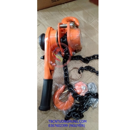 Palang xích lắc tay nitto 1 tấn 1,5 mét VR10 china
