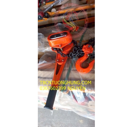 Palang xích lắc tay TBN 2 tấn 1.5 mét