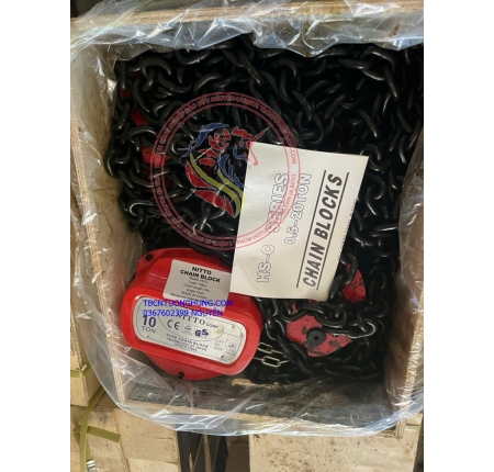 Palang xích nitto 10 tấn HSC