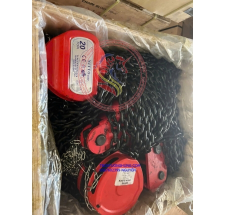 Palang xích nitto 20 tấn HSC