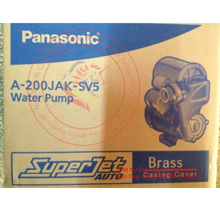 MÁY BƠM NƯỚC PANASONIC A-200JAK (Bơm áp lực)