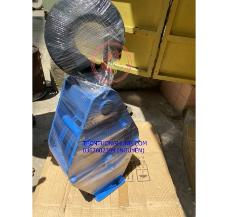 Pully móc cẩu cáp 3 rãnh cho palang dien cd1 china