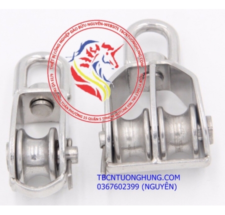 RÒNG RỌC INOX ĐƠN 304,RÒNG RỌC INOX ĐÔI 304