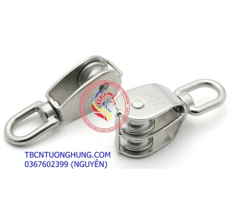 RÒNG RỌC INOX ĐƠN 304,RÒNG RỌC INOX ĐÔI 304