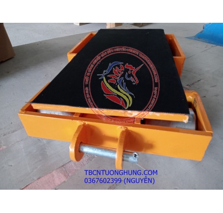 Rùa chuyển hướng Kawasaki 8 tấn xoay 180 độ bánh sắt