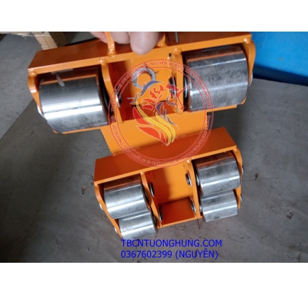 Rùa chuyển hướng Kawasaki 8 tấn xoay 180 độ bánh sắt