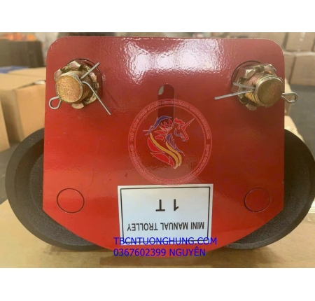 Rùa đẩy tời điện pa 1 tấn