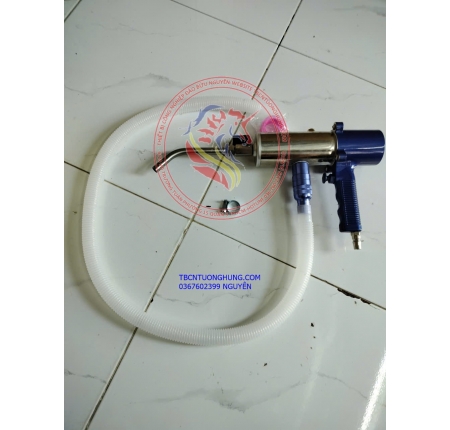 Súng bơm dầu nhớt khí nén thùng phuy