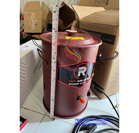 Thùng bơm mỡ bò 15kg 24v