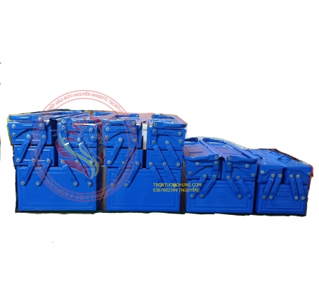 THÙNG ĐỒ NGHỀ SẮT 3 NGĂN TH04 LOẠI ĐẠI