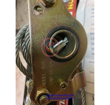 Tời cáp lắc tay PSK 1,5 Tấn LE-1500 China