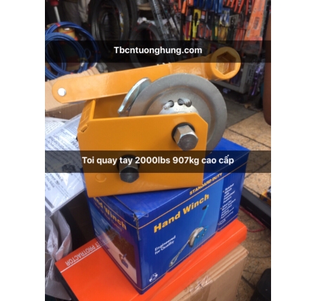 TỜI QUAY TAY 2000LBS TAIWAN CAO CẤP