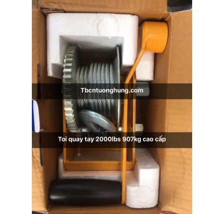 TỜI QUAY TAY 2000LBS TAIWAN CAO CẤP