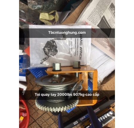 TỜI QUAY TAY 2000LBS TAIWAN CAO CẤP
