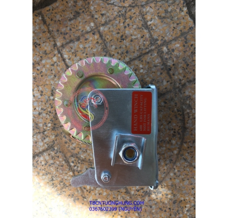 TỜI CÁP QUAY TAY 600LBS 270KG CHINA