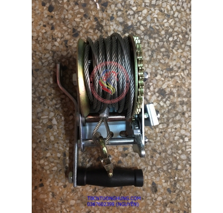 TỜI CÁP QUAY TAY 600LBS 270KG CHINA