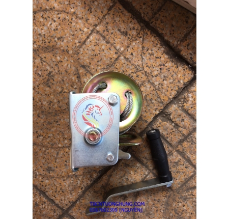 TỜI CÁP QUAY TAY 600LBS 270KG CHINA