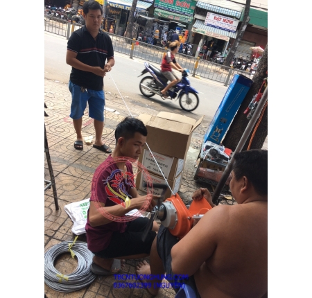 TỜI  CÁP QUAY TAY PSK 0.5 TẤN  500KG JC-E0.5 TAIWAN