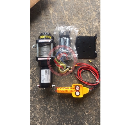 Tời điện bình 4000lbs 12v 24v taiwan