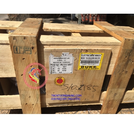 TỜI ĐIỆN DUKE WINCH DU 210 500KG TAIWAN