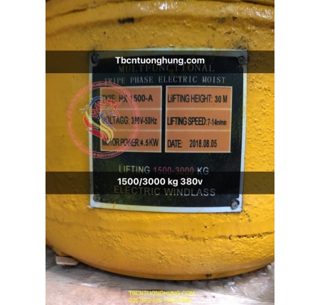 TỜI ĐIỆN KCD 1500KG/3000KG TAIWAN 