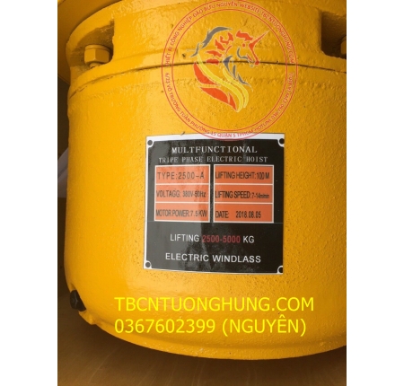 TỜI ĐIỆN KCD 2500KG/5000KG TAIWAN 