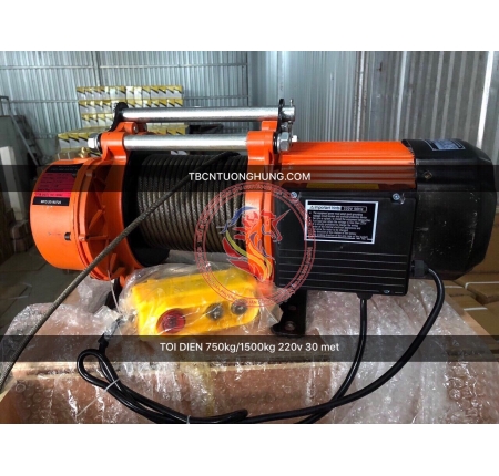 TỜI ĐIỆN KCD 750/1500 KG ĐA NĂNG 