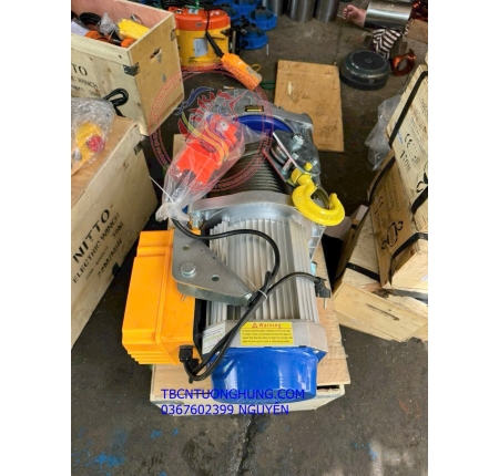 Tời điện KCD2500 Nitto 1250kg/2500kg 220v