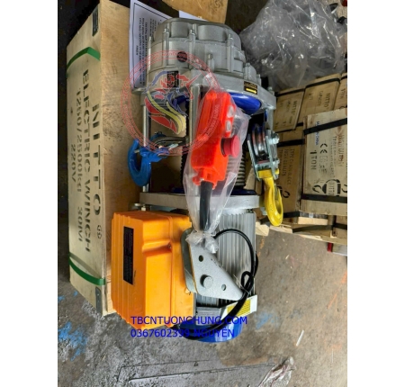 Tời điện KCD2500 Nitto 1250kg/2500kg 220v